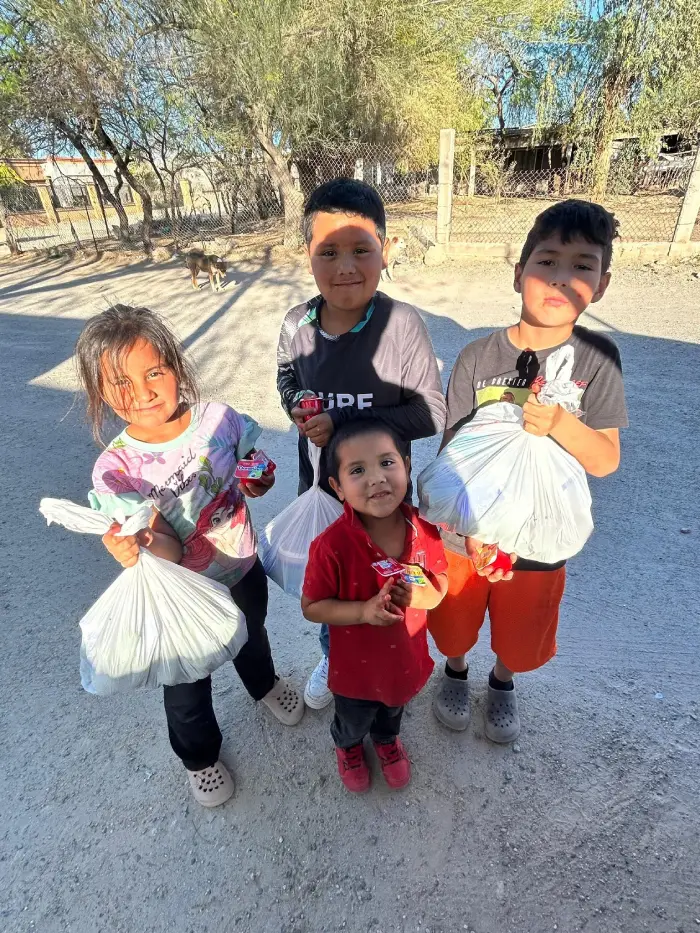 Niños del Banco de Alimentos